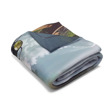 Steam Train #3 - Arctic Fleece Blanket - UK, USA