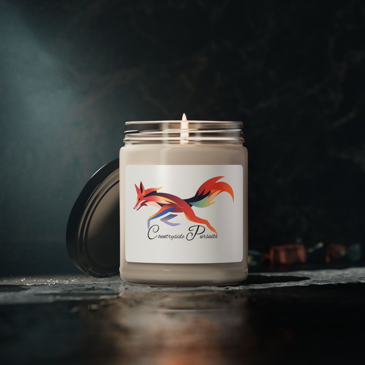 Countryside Pursuits Scented Soy Candle - 9oz Fox Design - USA