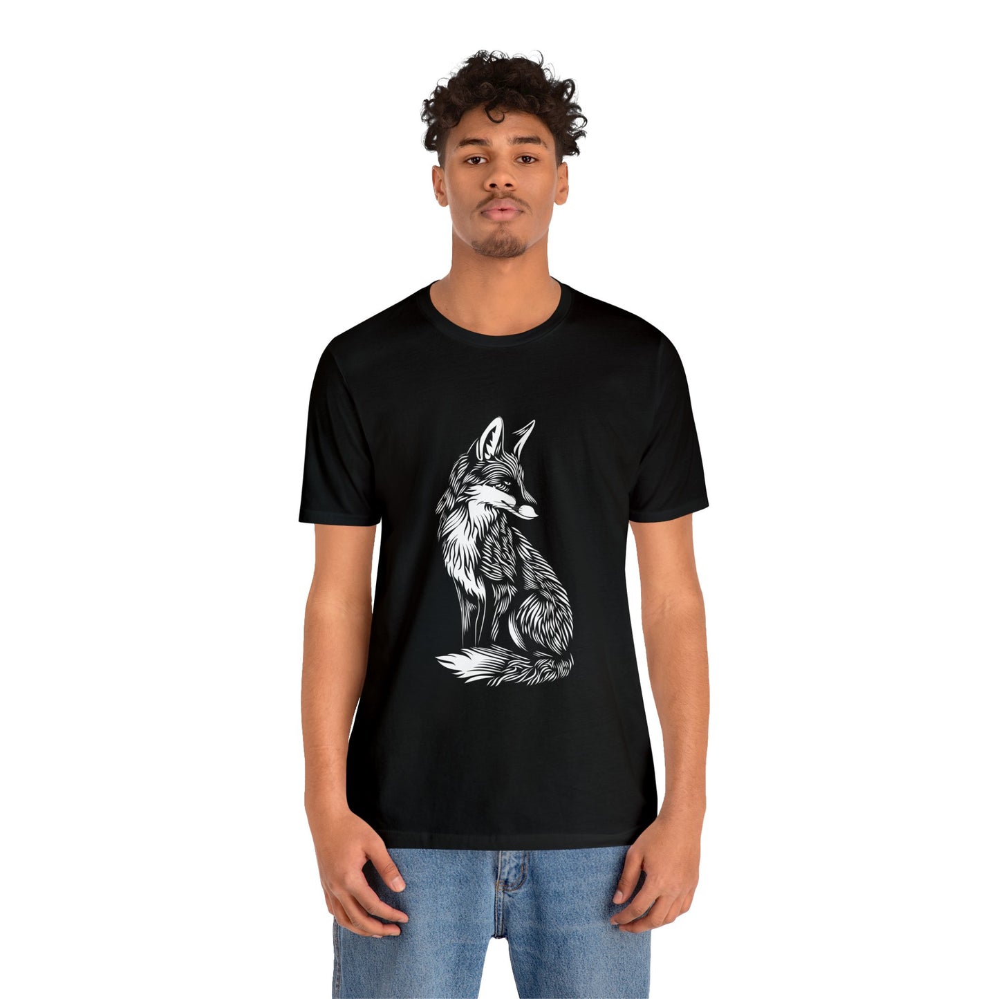 Fox Silhouette Unisex Jersey Short Sleeve Tee