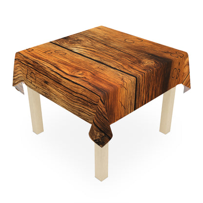 Distressed Wood Tablecloth - USA