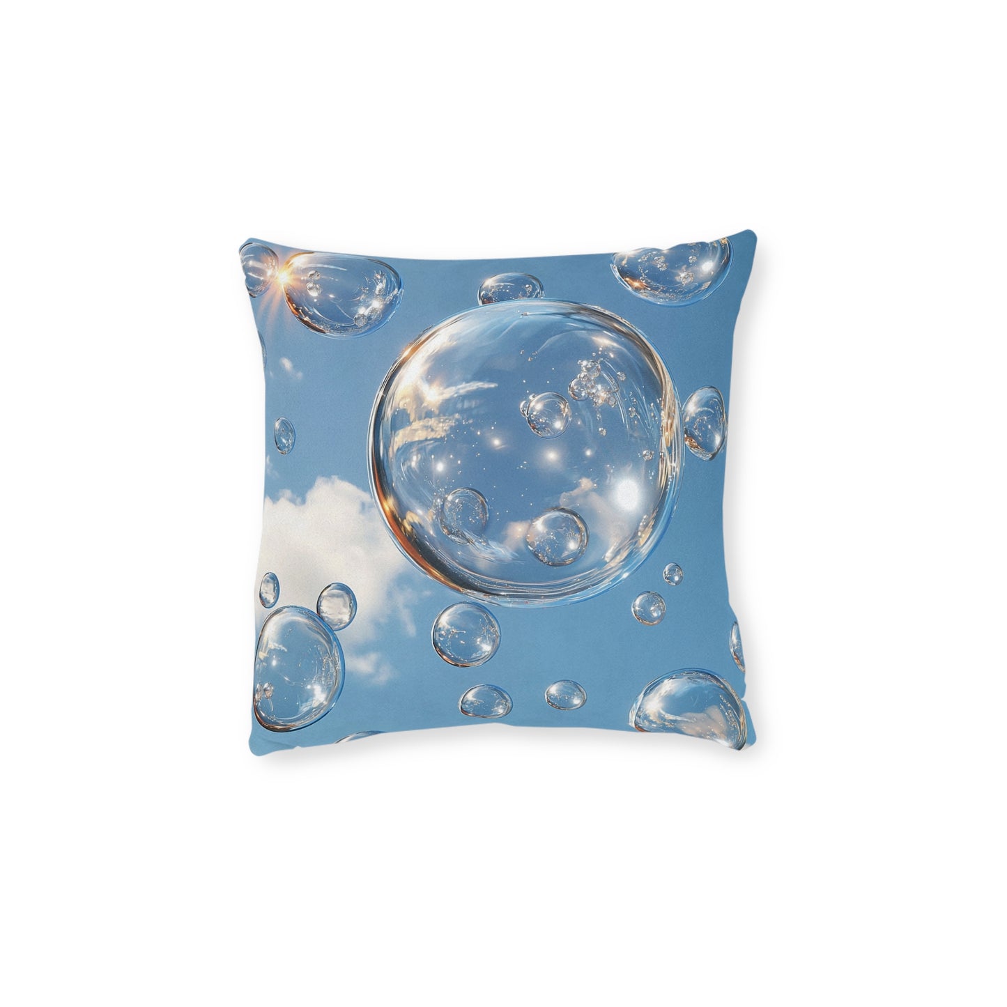 Bubbles - Square Pillow - UK