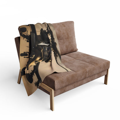 Apache 2 Arctic Fleece Blanket - USA
