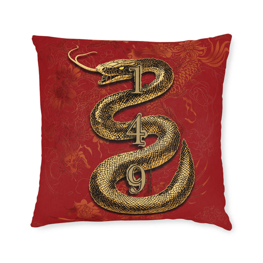 Chinese Year of The Snake - Square Pillow UK