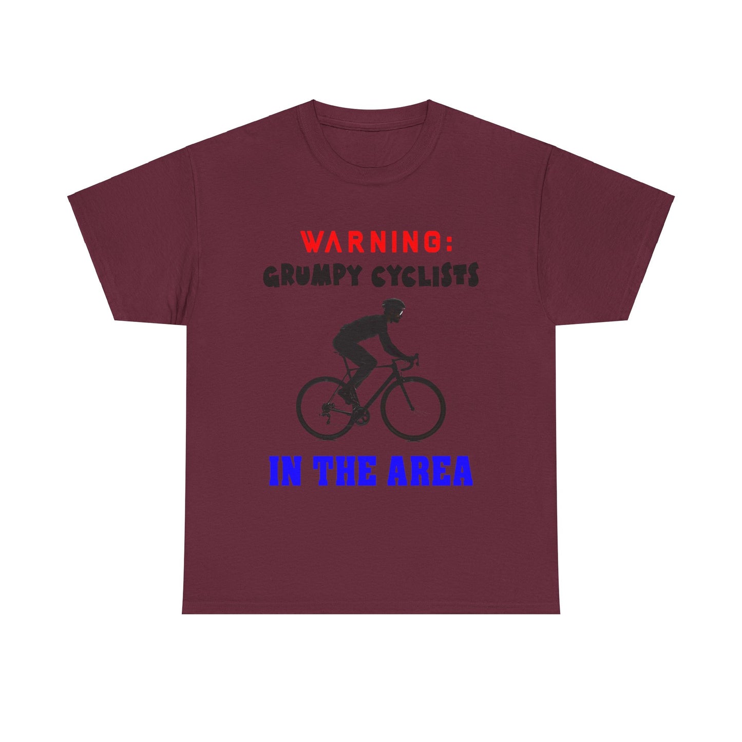 Cyclists 2 - Unisex Heavy Cotton Tee - UK