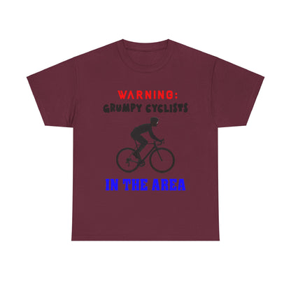 Cyclists 2 - Unisex Heavy Cotton Tee - UK