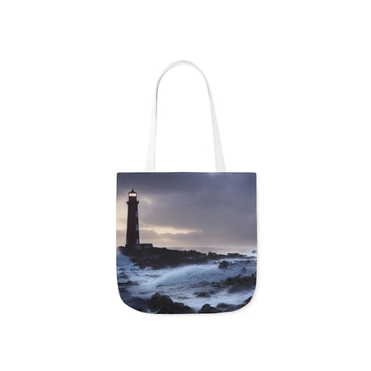 Seascape #3 - Polyester Canvas Tote Bag (AOP)