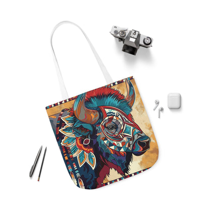 Native American Art #1 - Polyester Canvas Tote Bag (AOP)
