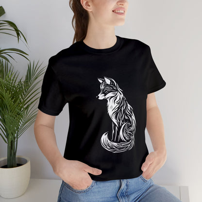 Fox Silhouette Unisex Jersey Short Sleeve Tee
