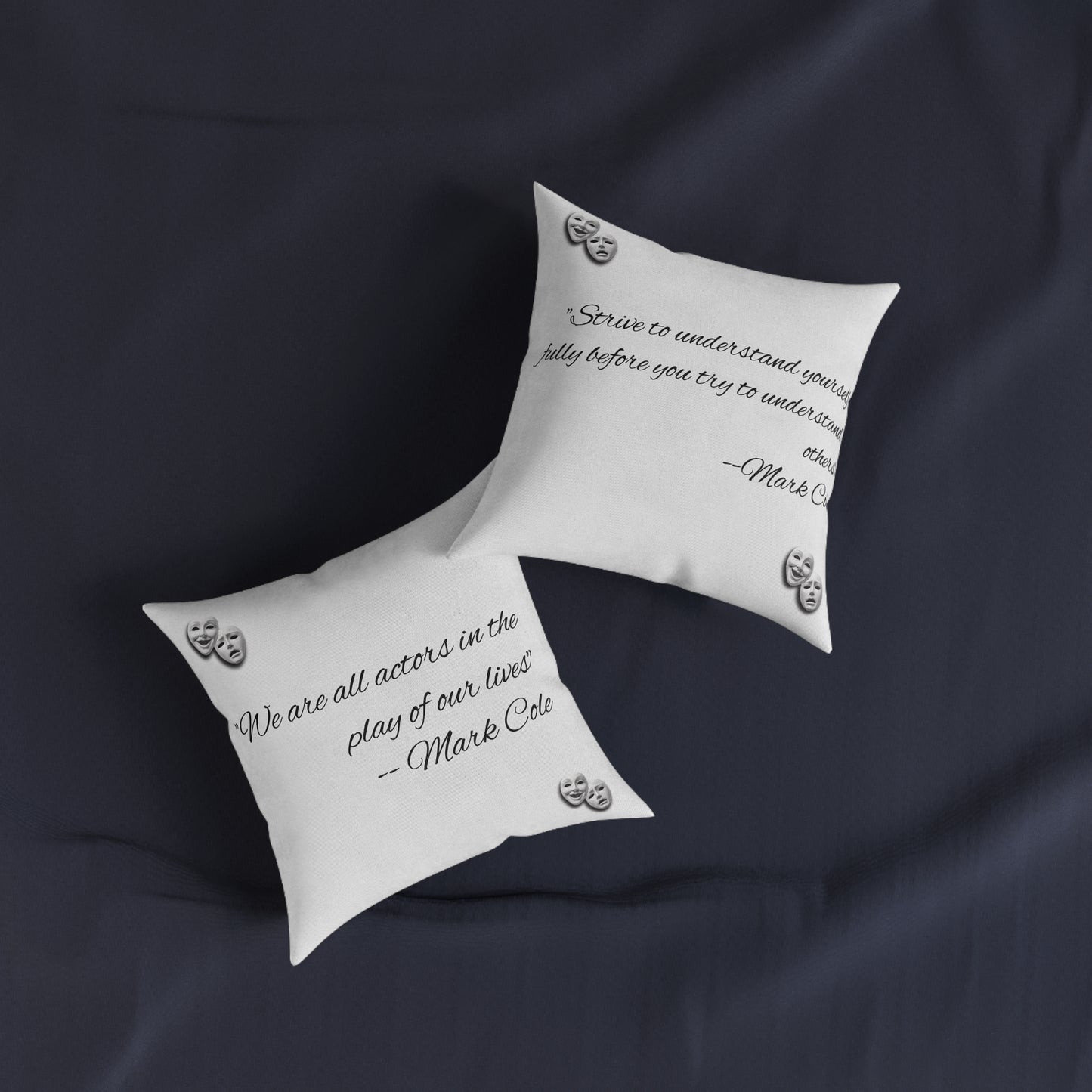 Famous Quotes 4 - Square Pillow UK