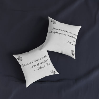 Famous Quotes 4 - Square Pillow UK