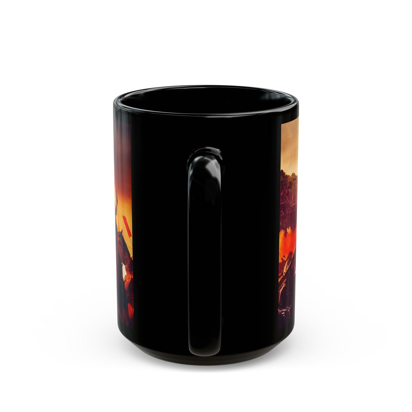 Trojan Wars - Black Mug (11oz, 15oz) - USA