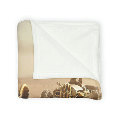 Steampunk Racer #2 - Soft Polyester Blanket