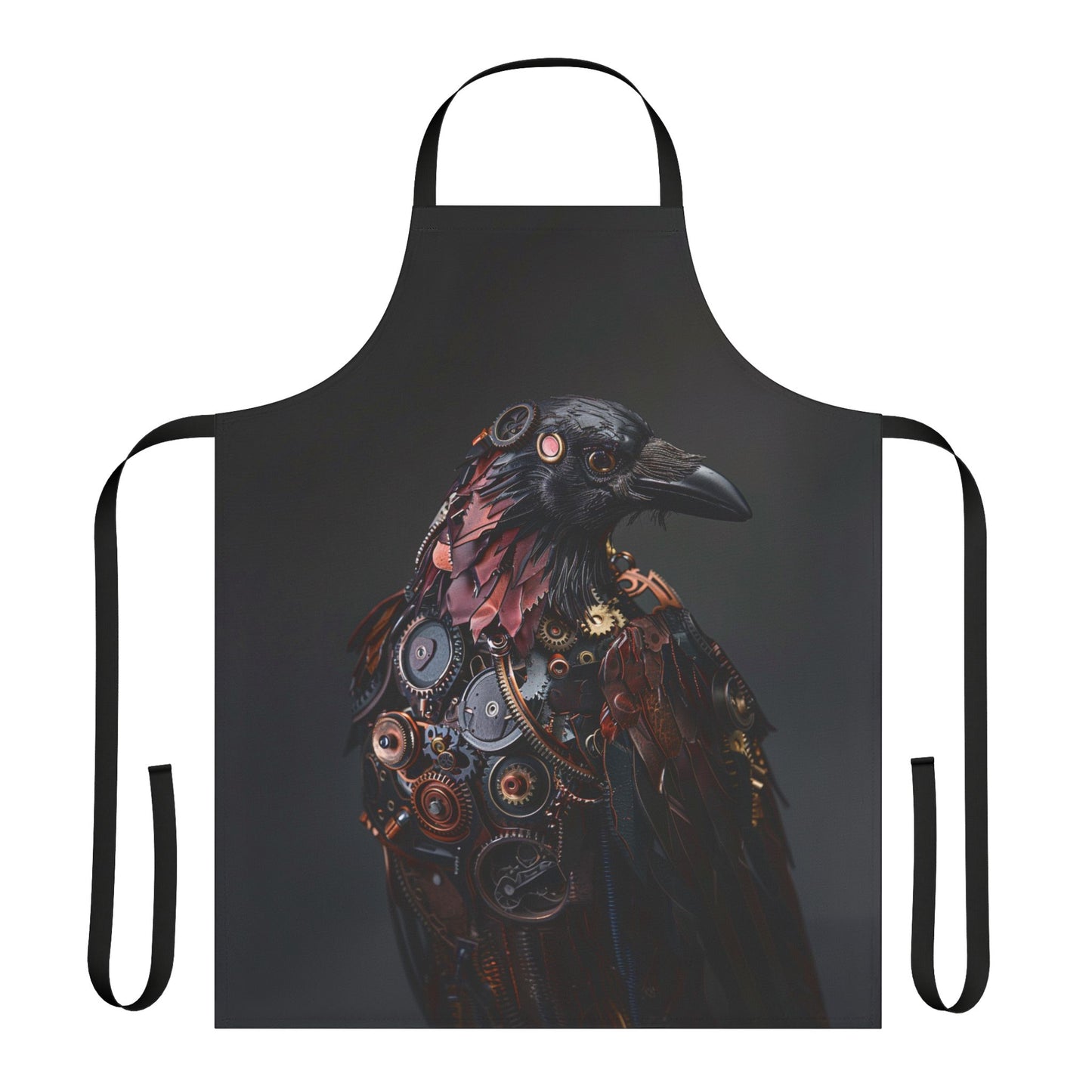 Steampunk Crow Apron 5-Color Straps - AUS, UK, USA