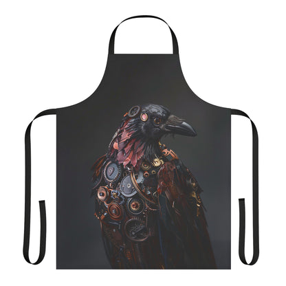 Steampunk Crow Apron 5-Color Straps - AUS, UK, USA