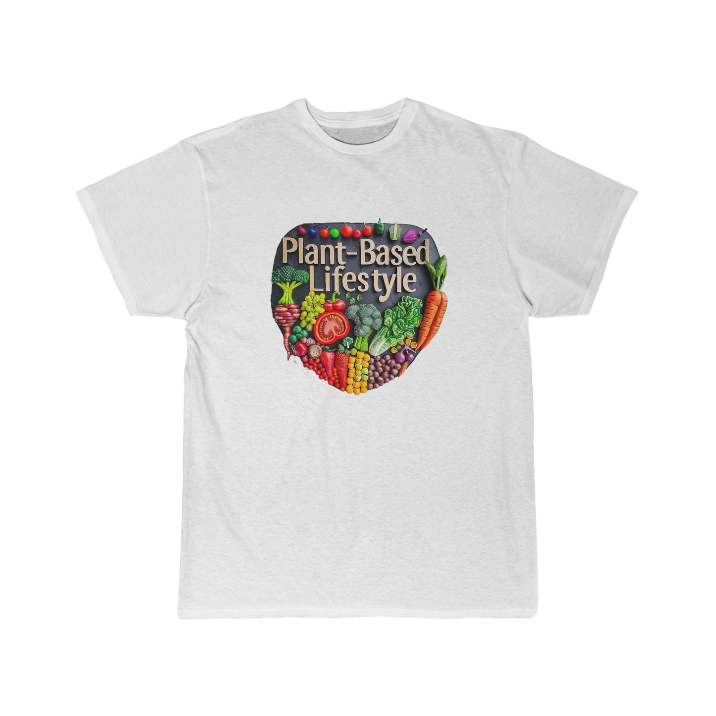 Plant Based Lifestyle #1 Men's Short Sleeve Tee (USA)