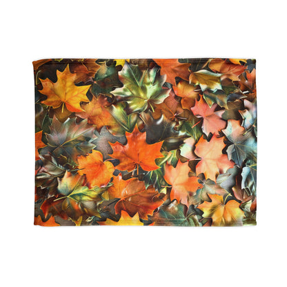 Autumn Floor - Soft Polyester Blanket