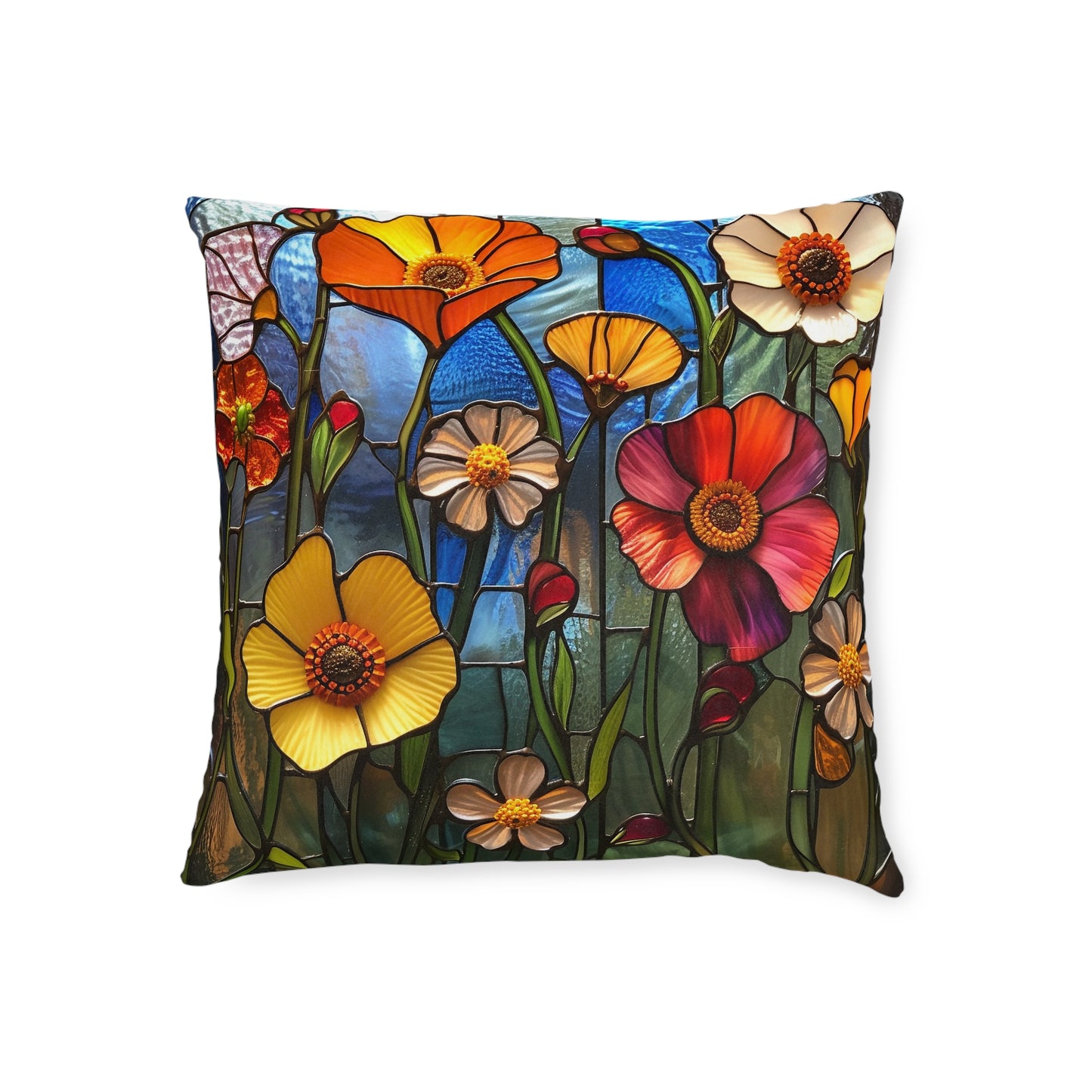 Stained Glass - Square Pillow - UK