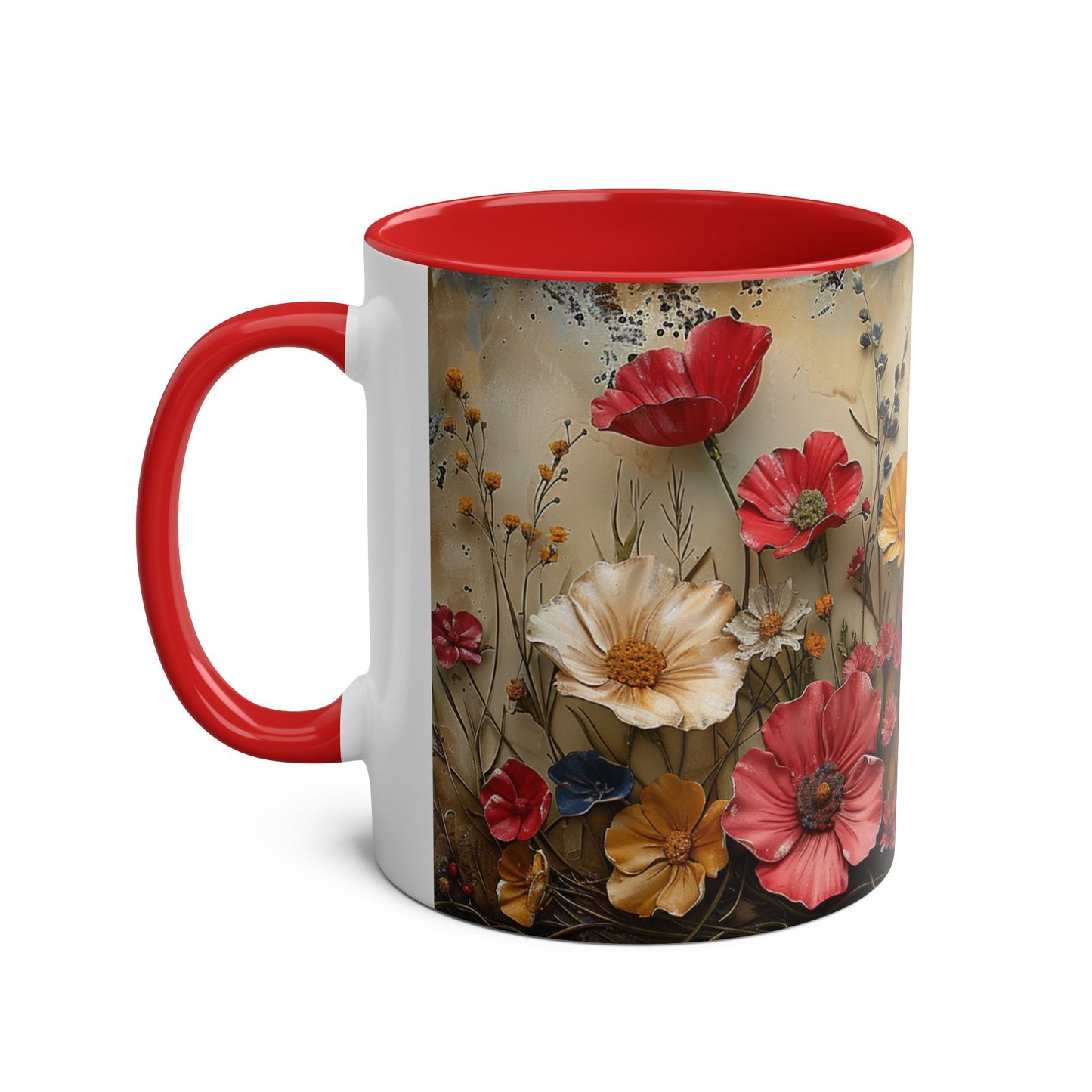 **Pressed Wild Flowers #2 - Coffee Mug 11oz  UK