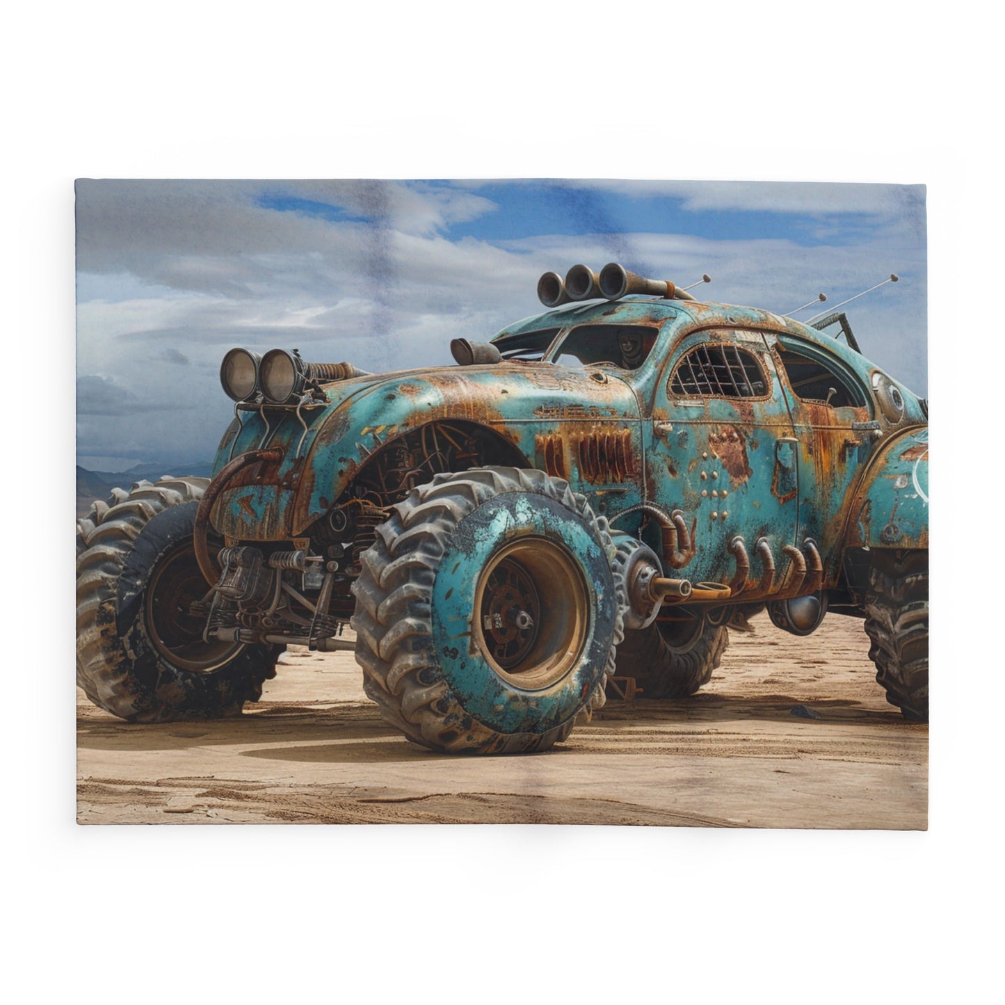 Car 4 Arctic Fleece Blanket - UK