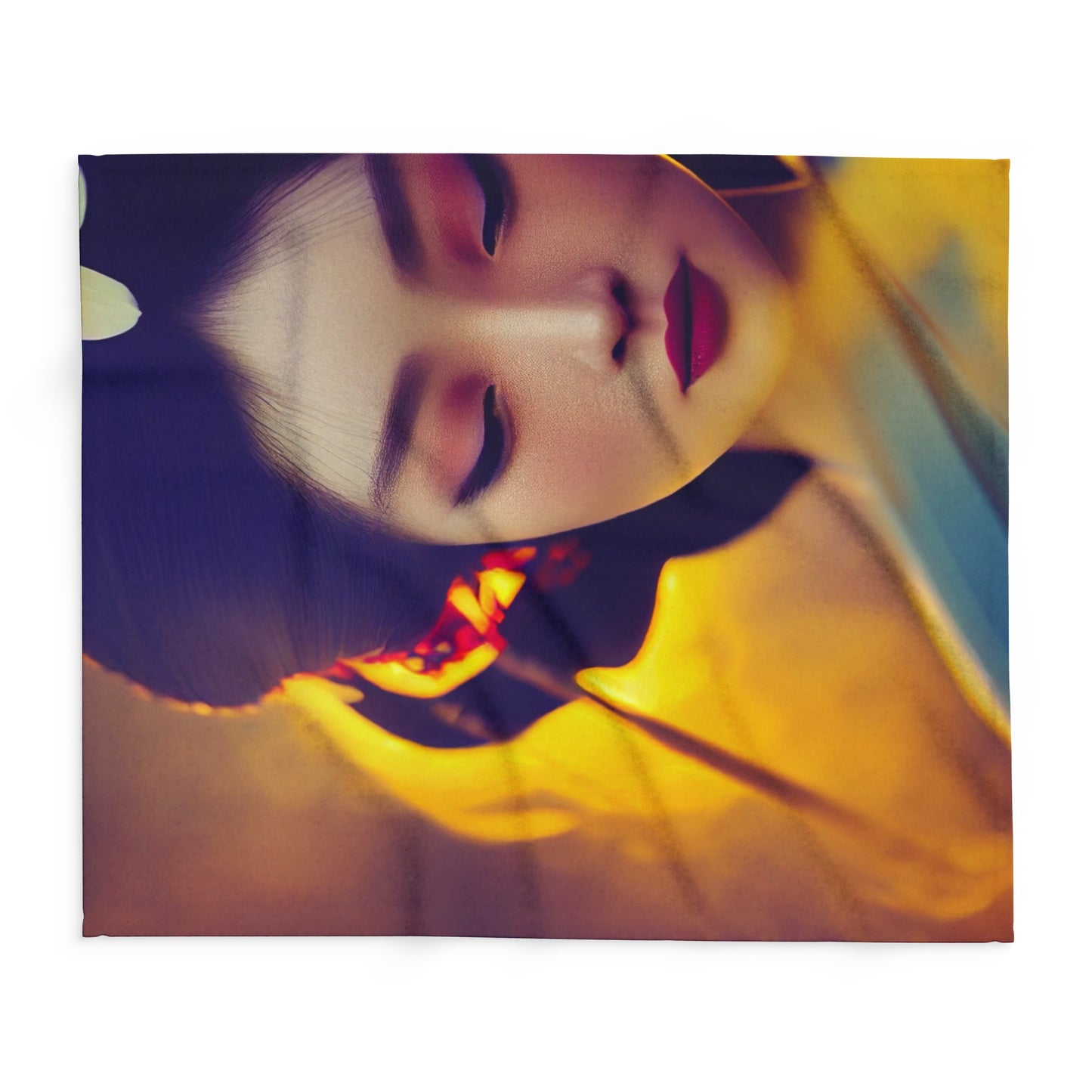Geisha #2 Arctic Fleece Blanket