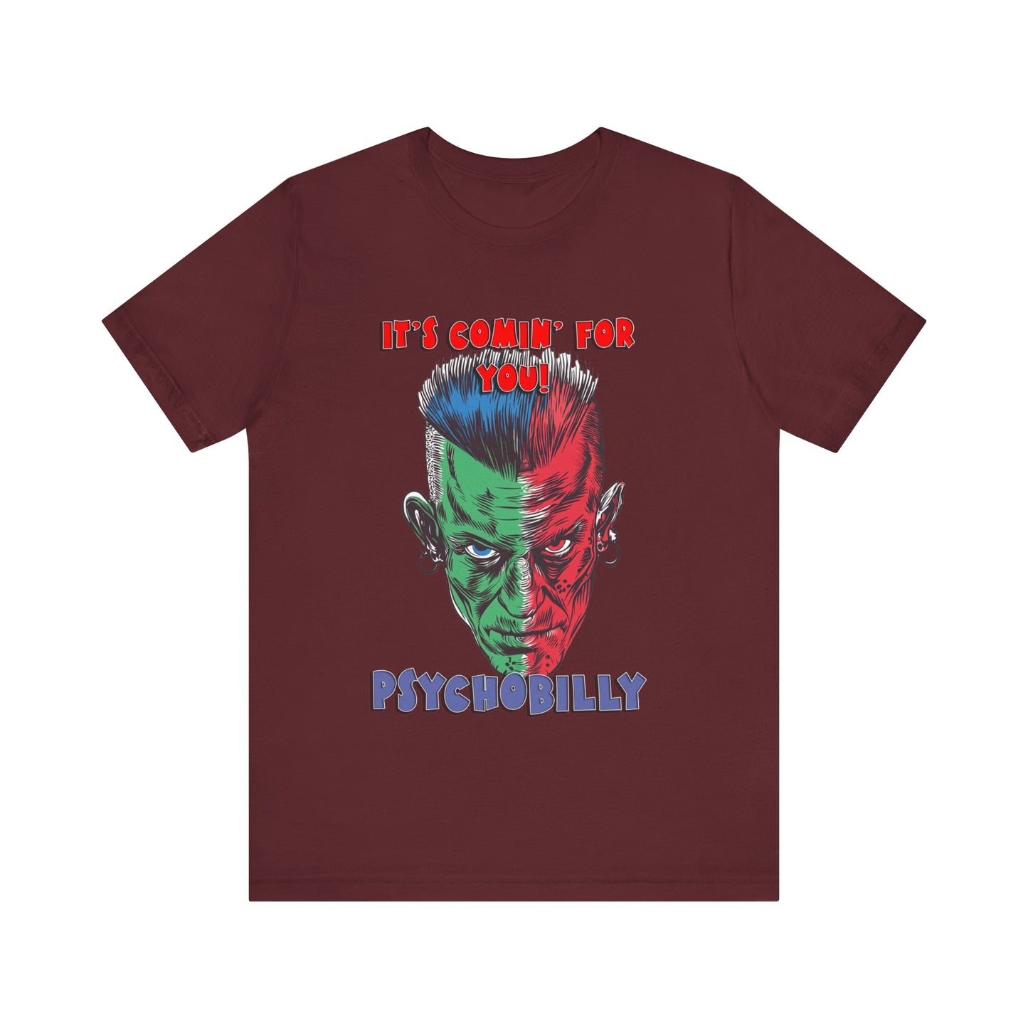 Psychobilly 1 - Jersey Short Sleeve Tee - USA
