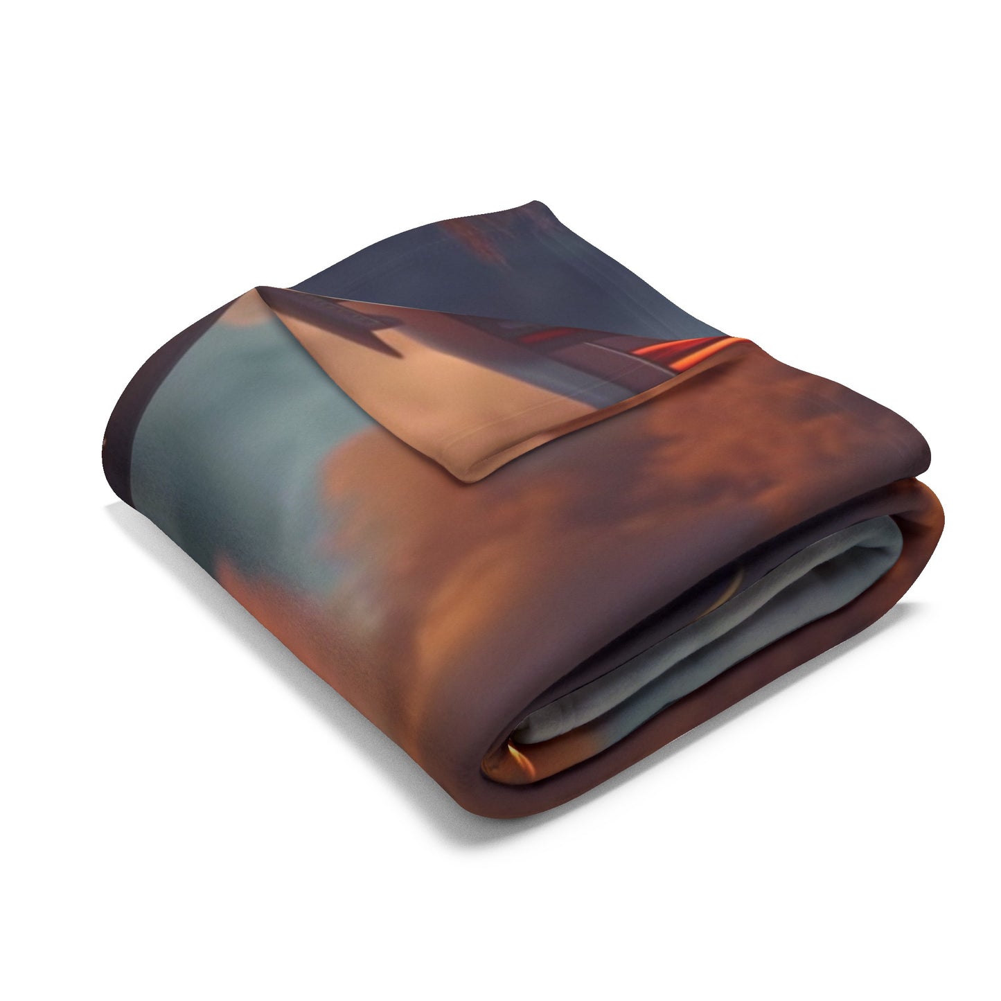 Steam Train #2 - Arctic Fleece Blanket - UK, USA