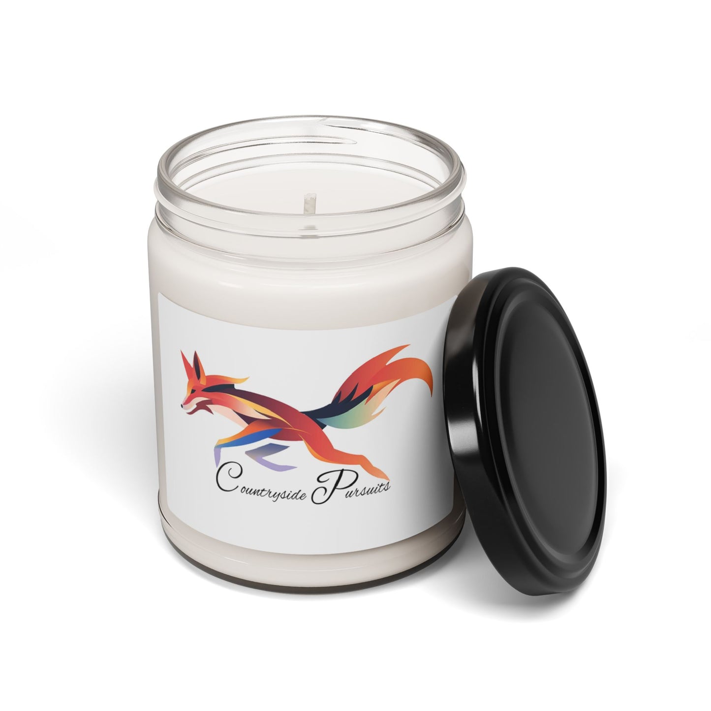 Countryside Pursuits Scented Soy Candle - 9oz Fox Design - USA