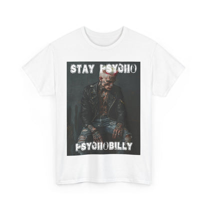 Psycho 1 - Unisex Heavy Cotton Tee - UK
