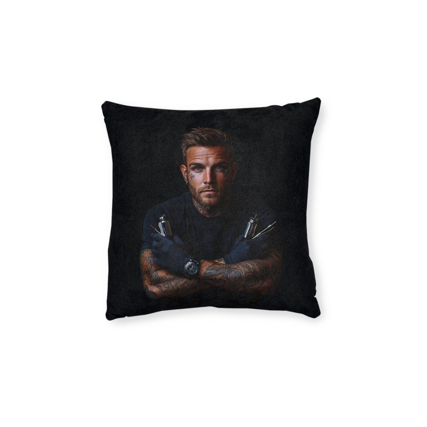 Tattoo Artist - Square Pillow - UK