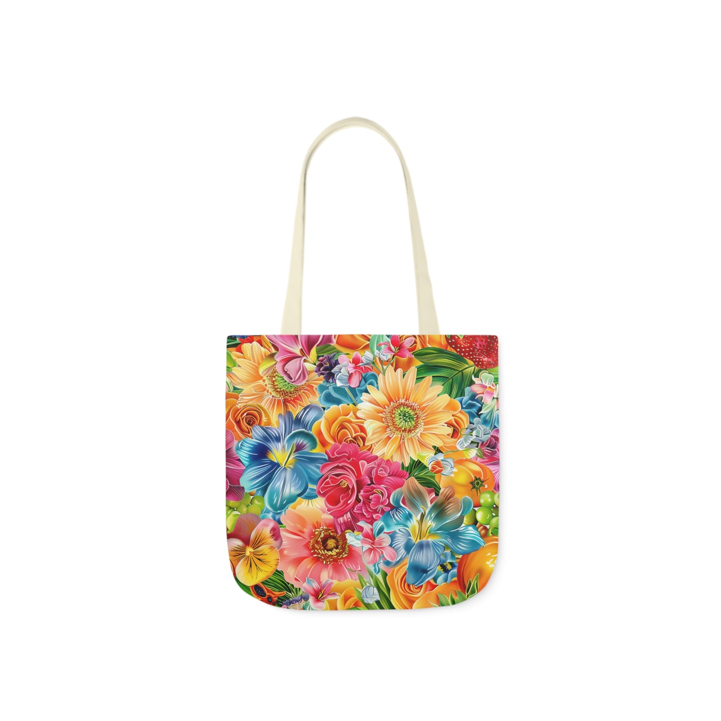 Summer Fresh - Canvas Tote Bag, 5-Color Straps - UK