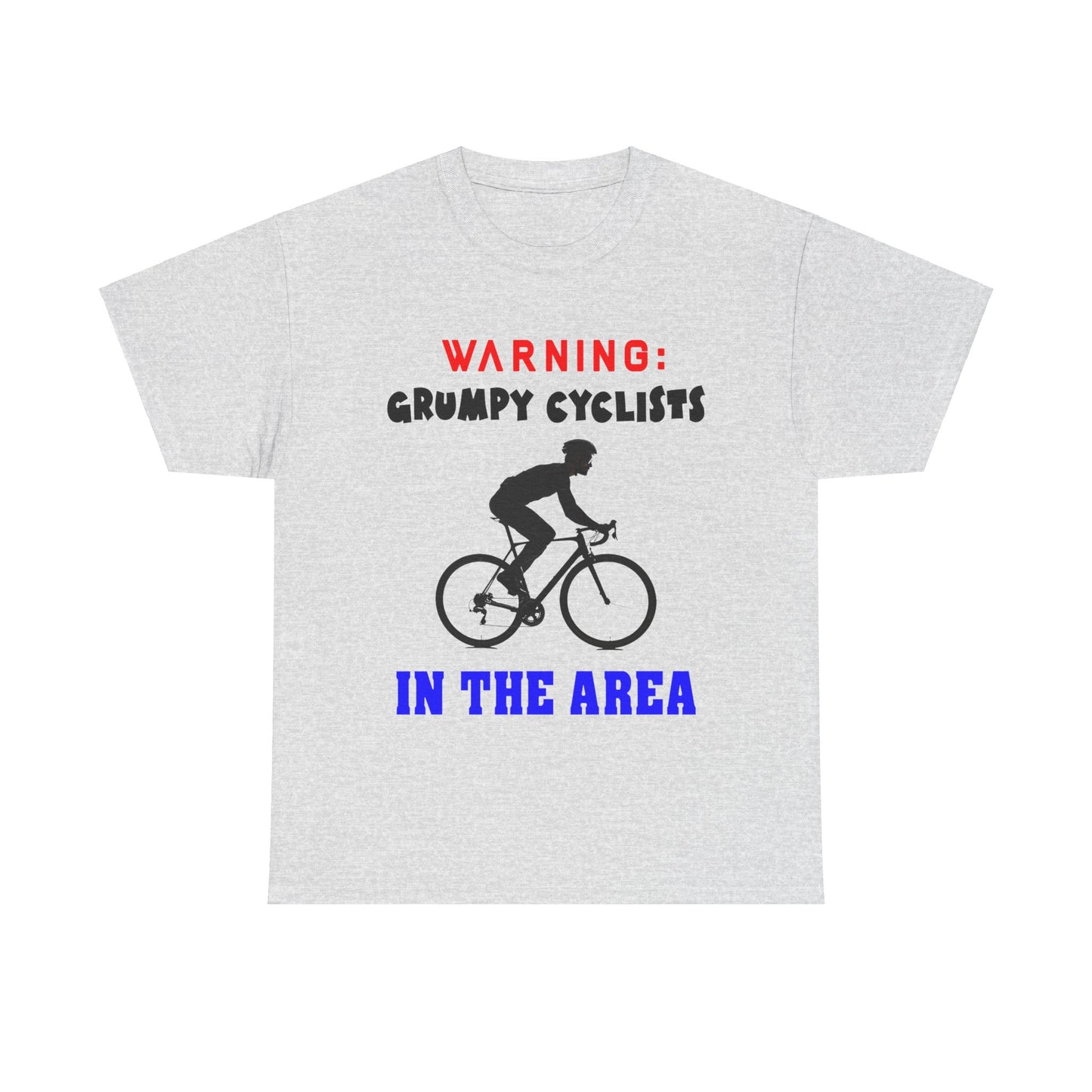 Cyclists 2 - Unisex Heavy Cotton Tee - UK
