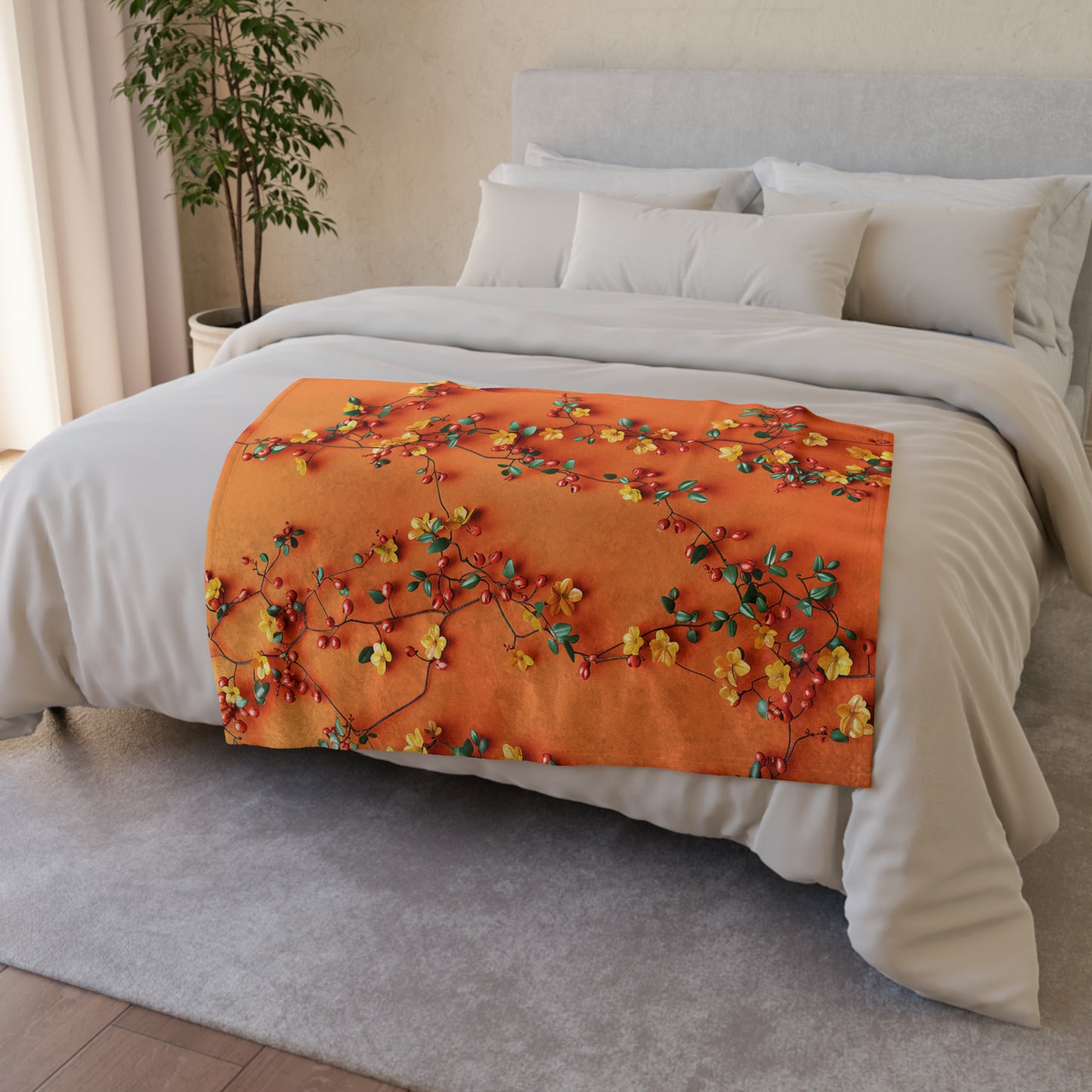 Chinoiseries #a10 - Soft Polyester Blanket
