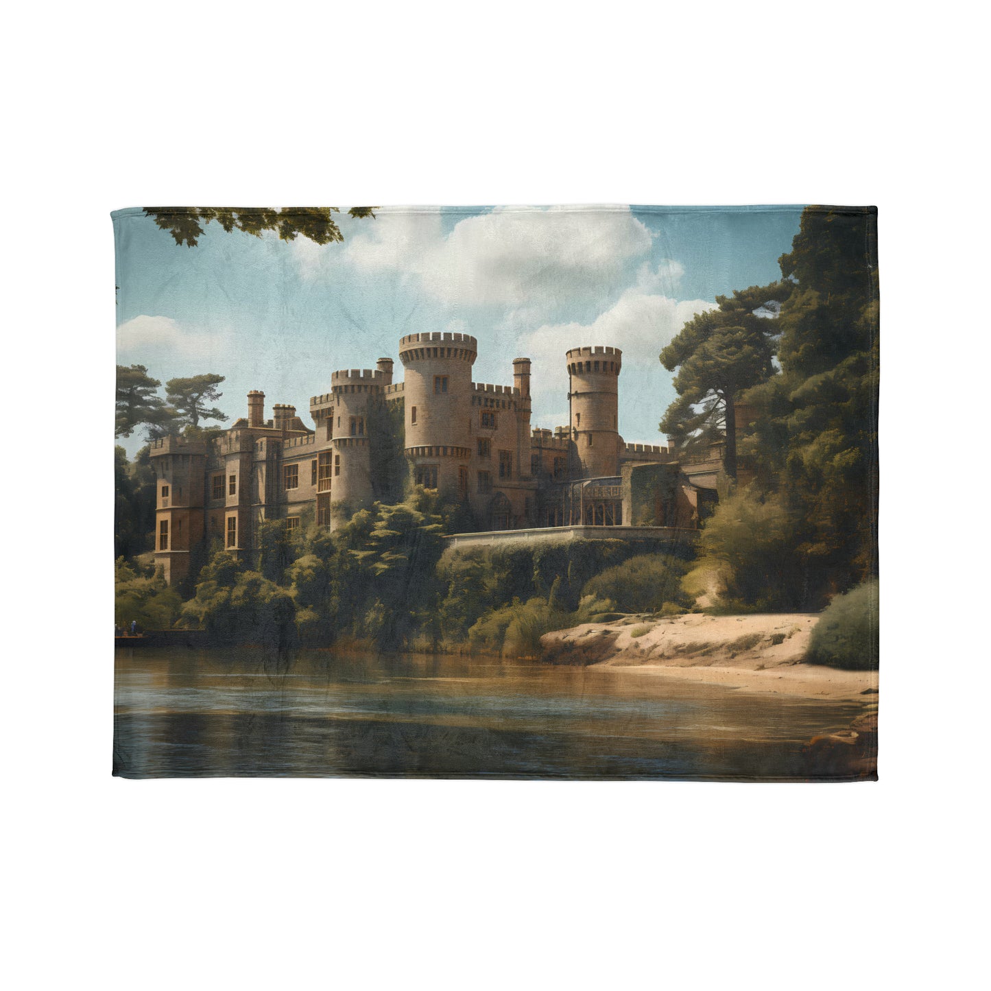 English Country House #3 - Soft Polyester Blanket