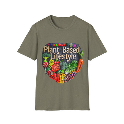 Plant Based Lifestyle #1 - Unisex Softstyle T-Shirt (UK)