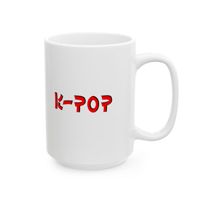 K-Pop 1 Ceramic Mug, (11oz, 15oz) - USA