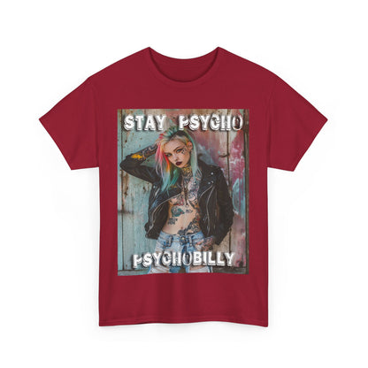 Psycho 4 - Unisex Heavy Cotton Tee - UK
