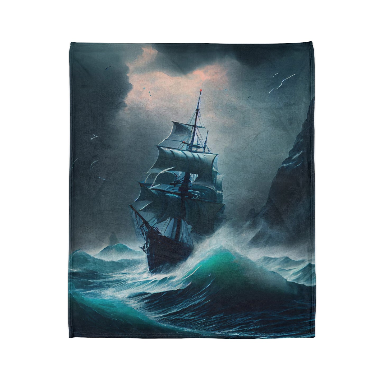 Ship #1 - Soft Polyester Blanket