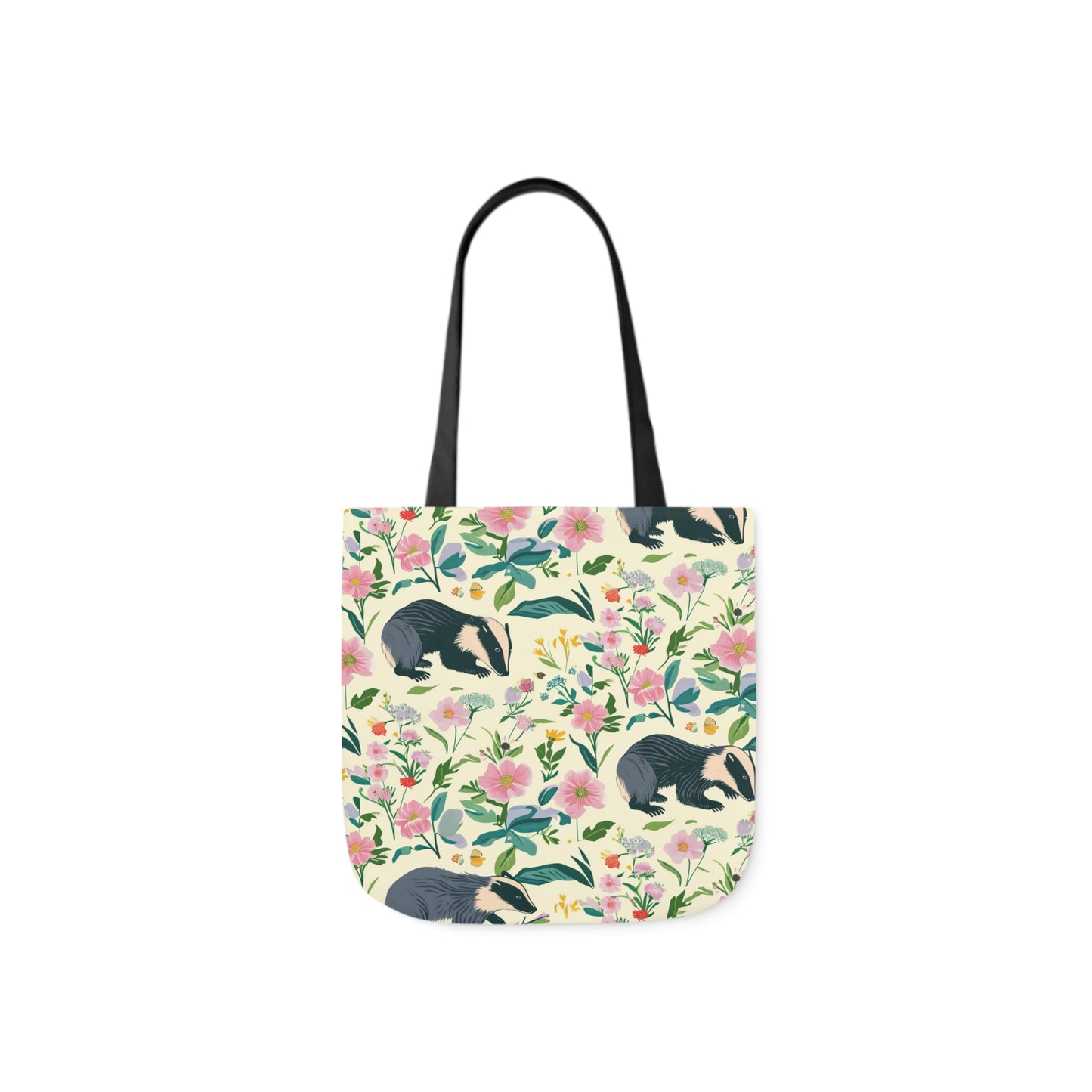 Badger Polyester Canvas Tote Bag (AOP)