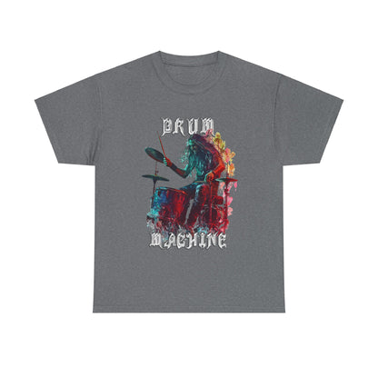 Drum Machine - Unisex Heavy Cotton Tee - UK