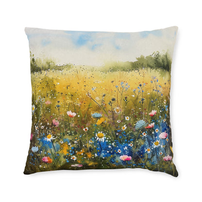 Wild Meadow - Square Pillow - UK