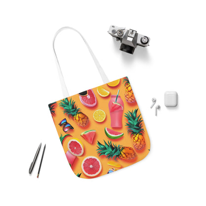 Summertime #4 - Polyester Canvas Tote Bag (AOP)