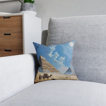 Egyptian Pyramids - Square Pillow - UK