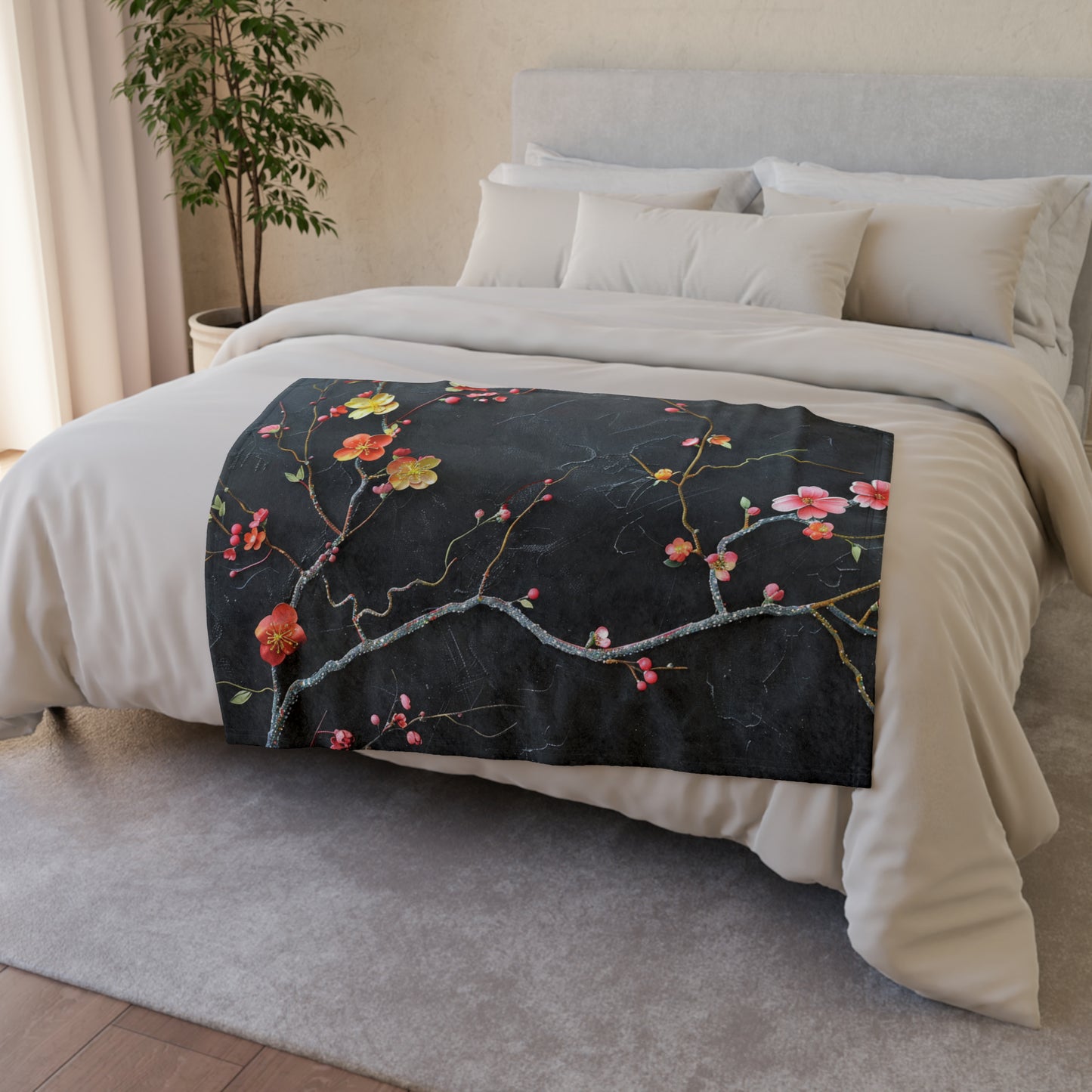 Chinoiseries #a11 - Soft Polyester Blanket
