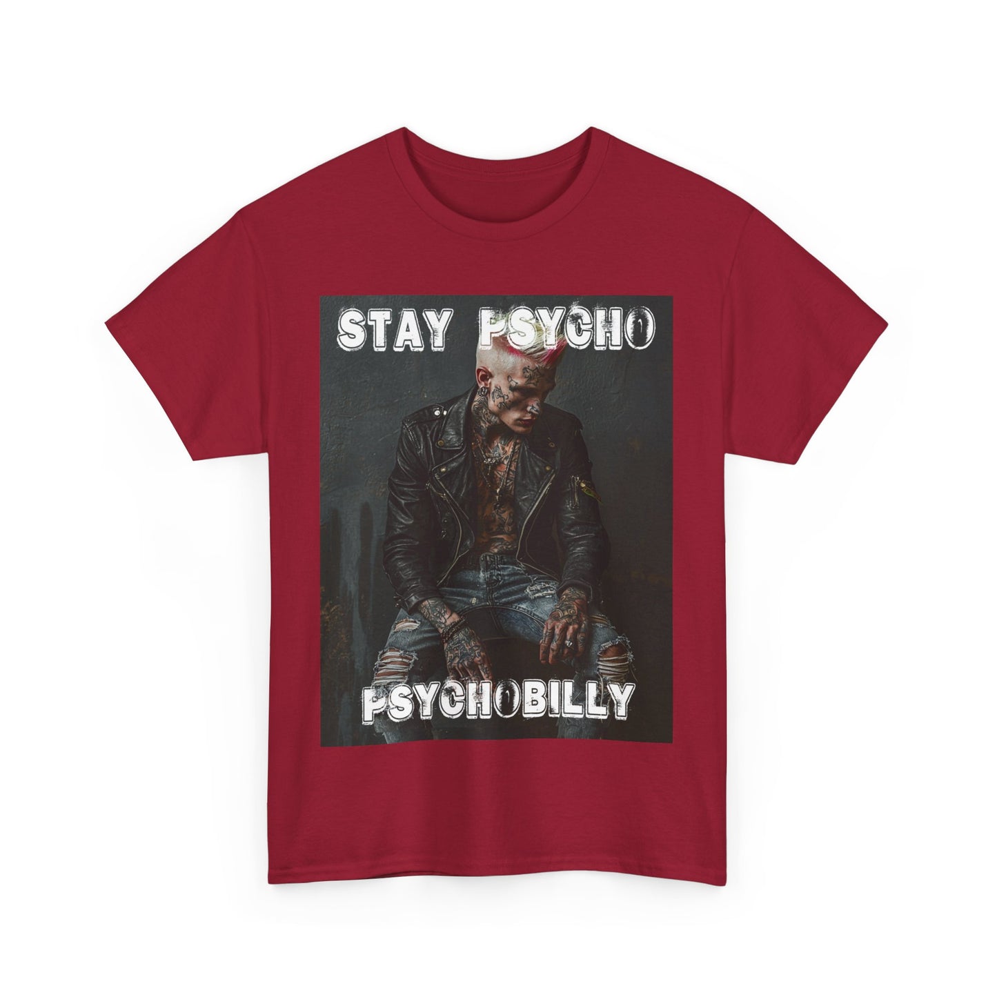 Psycho 1 - Unisex Heavy Cotton Tee - UK