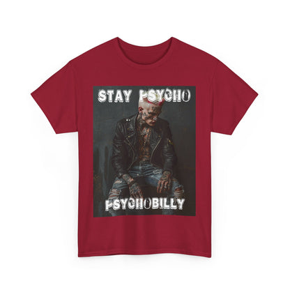 Psycho 1 - Unisex Heavy Cotton Tee - UK