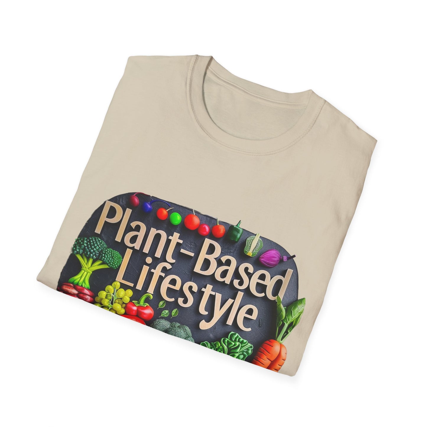Plant Based Lifestyle #1 - Unisex Softstyle T-Shirt (UK)