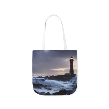 Seascape #3 - Polyester Canvas Tote Bag (AOP)
