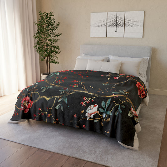 Chinoiseries #a12 - Soft Polyester Blanket