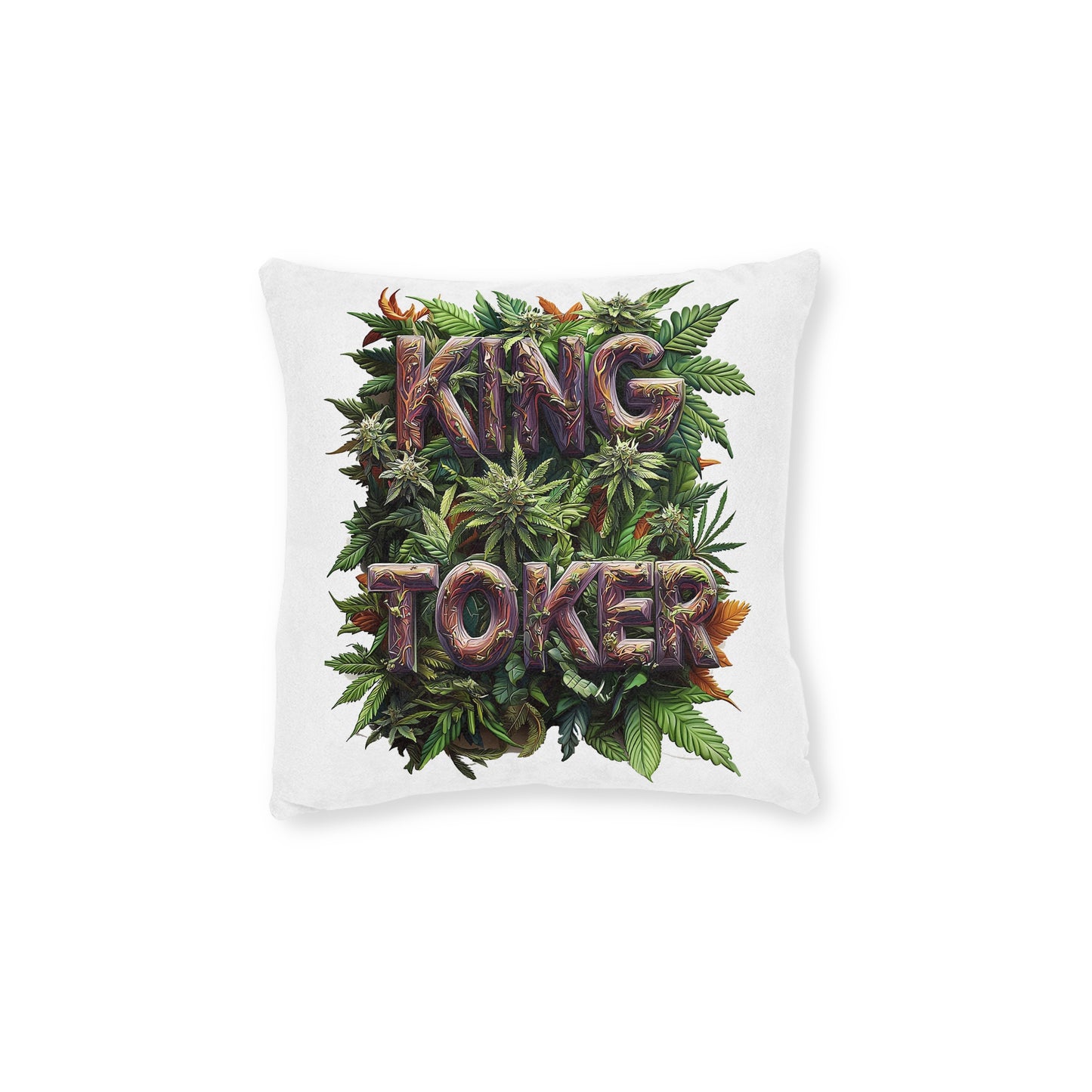 King Toker - Square Pillow - UK