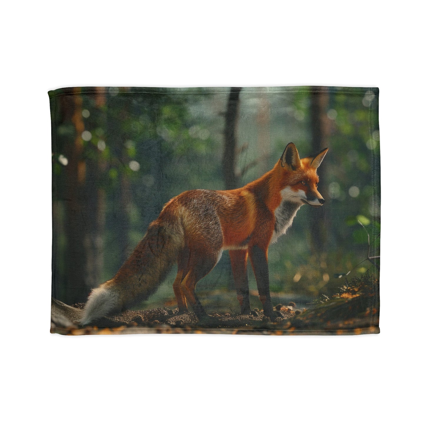 Fox Blanket - Soft Polyester Blanket